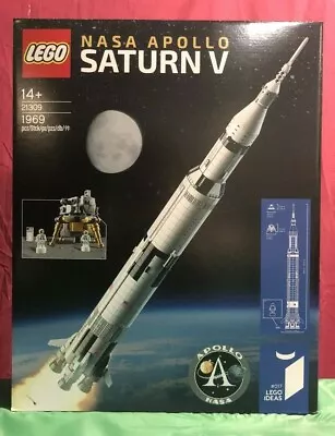 Lego -  IDEAS - 21309 - NASA Apollo Saturn V - BNIB - Retired - Hard To Find • $450