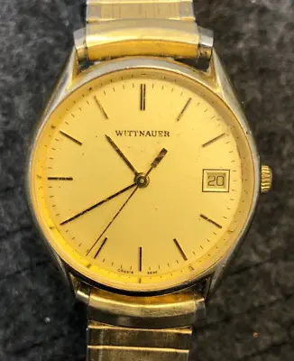 Vintage Wittnauer Analog Watch Gold Tone - Not Tested • $30.37