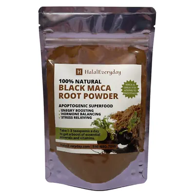 Maca Root Powder Black  Raw Pure Natural NonGMO Peruvian Superfood Bulk • $22.95