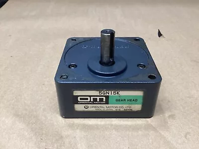 Oriental Motor 5gn15k Gear Head #118f35fml • $55.99