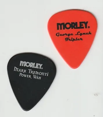 2 Older Morley Logo Promo Guitar Picks Mark Tremonti & George Lynch • $15.99