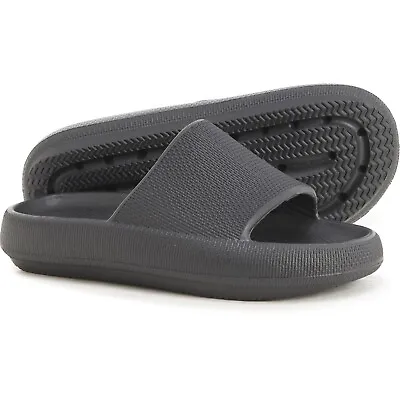 New Womens Mia Debra Lexa Black Pillow Cloud Slip On EVA Slides  Sandals Shoes 8 • $15.99