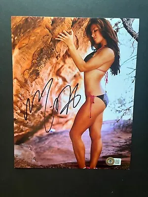 Miesha Tate Hot! Autographed Signed Sexy MMA UFC 8x10 Photo Beckett BAS Coa • $70