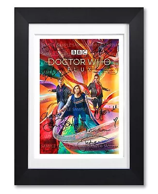 £11.99 • Buy Dr Who Flux Cast Signed Tv Show Season Series 13 Poster Photo Autograph Gift