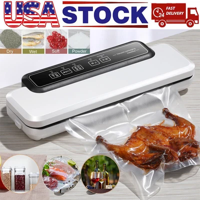 $45.09 • Buy Commercial Vacuum Sealer Machine Seal Meal Food Saver System Tool Dry/wet Modes