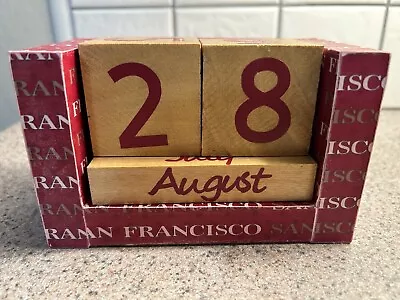San Francisco 49ers Perpetual Calendar • $30