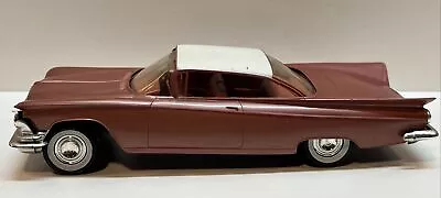 1959 AMT Buick Invicta 2Dr Hard Top Friction Promo Model Car Metallic Rose • $90