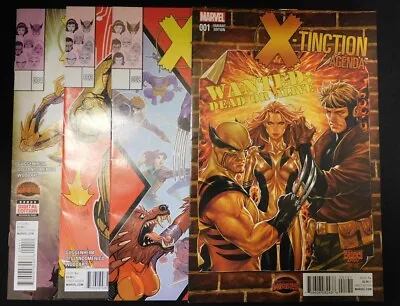$8 • Buy X-tinction Agenda 1-4 Marvel Comic Set Complete Guggenheim Nakayama 2015 Vf/nm