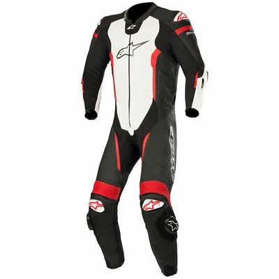 $848.46 • Buy Alpinestars Missile Leather 1 Pc Suit - Tech Air Compatible - Black/White/Red
