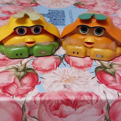 Pair Of 2001 McDonald's Shelby Furby Happy Meal Toys Untested - Free Postage Uk • £9.99