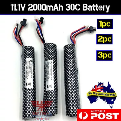 2000mAH 11.1v 30C Li-ion Battery UPGRADE JM Gen 8 J9 J10 CYMA GEL BLASTER Toy OZ • $19.95