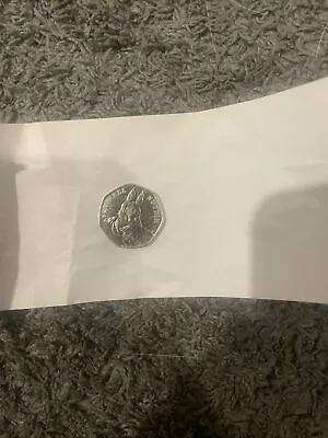 Beatrix Potter Squirrel Nutkin 50p Fifty Pence Coin 2016   • £280