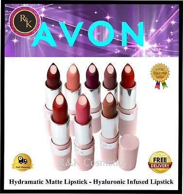 Avon Hydramatic Matte Lipstick - Hyaluronic Infused Lipstick New & Boxed • £4.99