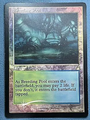 MTG Breeding Pool (Retro Frame) Foil Ravnica Remastered RVR NM • $39.99