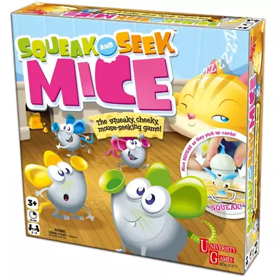 University Games Squeak & Seek Fun Interactive Childrens Game New Kids Toy • £9.99