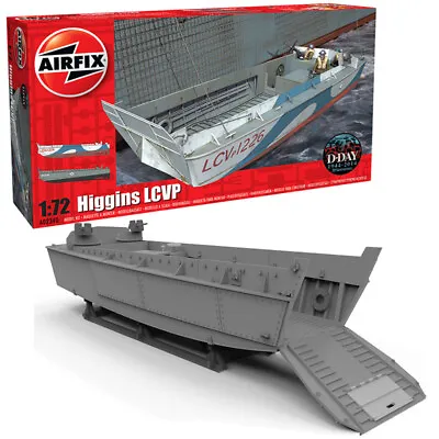 AIRFIX A02340 Higgins LCVP 1:72 Military Model Kit • £12.95