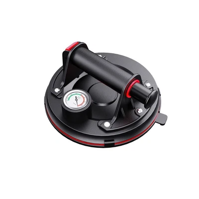 $95.99 • Buy 1 Pair 8  Vacuum Suction Cup For Tiles Heavy Duty With Pressure Gauge Carry Tool