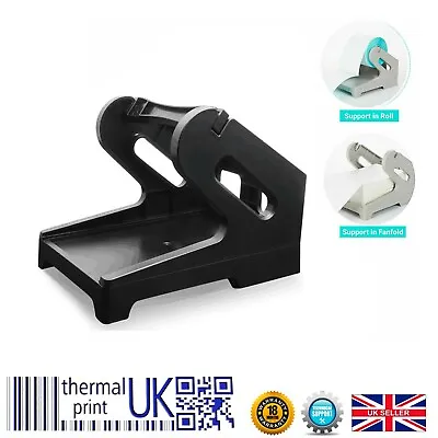 Label Holder Stand For 6x4 Rolls & Fan-Fold Labels 4x6 Thermal Printer External • £9.49