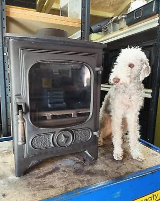 🔥 Restored “CHARNWOOD COUNTRY 4 PV” 4KW Multi Fuel Stove Wood Log Burner 🔥 • £800