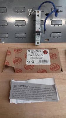 Wylex NSBS6/1-NSBS10/1-NHXSBS1B32-30mA RCBO New And Used Stock. TESTED • £9.99