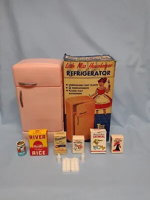 Vintage 1960s Tico Toys Little Miss Housekeeper Refrigerator With Original Box • $22.50