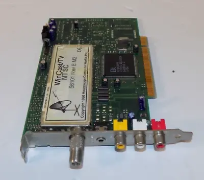 Hauppauge WinCast/TV NTSC TV Tuner Card 56101 Rev E M2 • $18.98