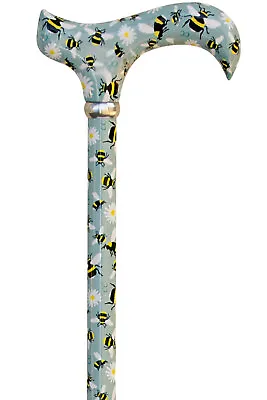 £55 • Buy Classic Canes Derby Adjustable Walking Stick - Bees