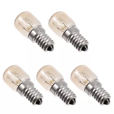  5 PCS Clear Glass Microwave Bulb Appliance Replacement Oven Light Lamp For • £8.06