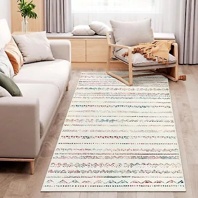 Nailttos 5x7 Area Rugs For Living Room Ultra Soft Non-Slip Tribal Geometric Mor • $378.65