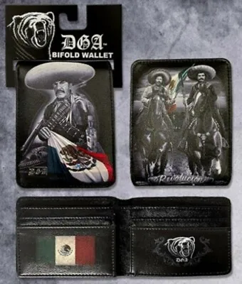 Dga Mens Wallet Pancho Villa Zapata David Gonzales Art  Chicano Lowrider Homies • $27.95