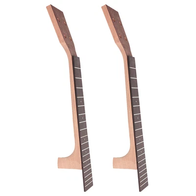 $48.82 • Buy Tenor 26 Inch Ukulele Neck Fingerboard Fretboard For Uke 2 Set