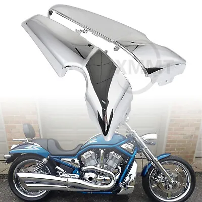 Chrome Radiator Side Covers Shrouds For Harley V-Rod VRSC VRSCAW VRSCX 2001-UP • $67.98