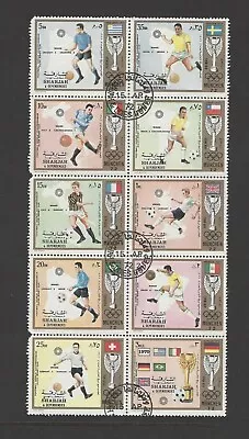 Sharjah 1972 Olympics Soccer UAE Block-10 • $0.99