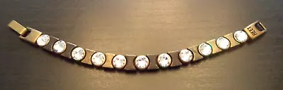 Stunning Vintage Estate Signed Heet Rhinestone 7 1/4  Bracelet!!! 1568i • $0.99