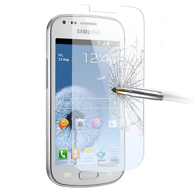 2 X Tempered Glass Screen Protect Clear Guard Film For Samsung Galaxy Trend Plus • $27.75