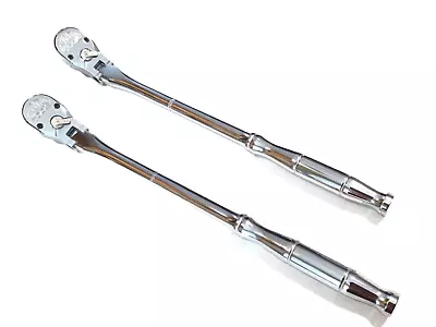 Mac Tools USA XR1390AFK 3/8” Drive 90 Tooth Flex Head Chrome Ratchet 13” Long • $139.95