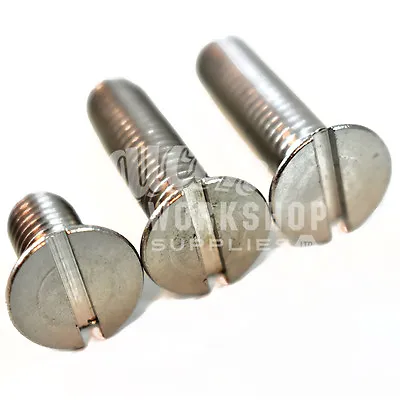 £3.59 • Buy M1 M1.2 M1.6 M2 M2.5 A2 Stainless Machine Screws Csk Countersunk Slotted Bolts *