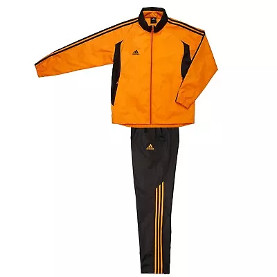 Adidas Men Woven Training Suit/Uniform/Wind Breaker Jacket+Pants/Orange • $85