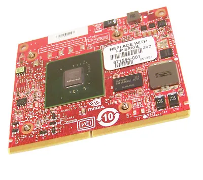 Video Card 1GB MXM HP NVidia GeForceGT Puma 671564-001 • $39