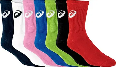 Asics  Wrestling Volleyball Soccer Basketball  Crew Socks ZK1454 NEW! • $9.99