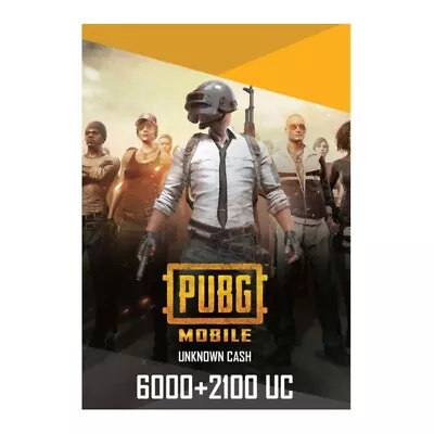 Pubg Mobile 8100 Uc Redeem Code Global  ¡read The Description And Rules Before!! • $245