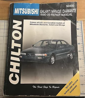 50450 Chilton Mitsubishi Galant / Mirage / Diamante 1990-00 Repair Manual  • $6.98