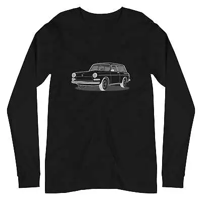 1972 VW Type 3 Squareback Premium Double Sided Unisex Long-Sleeve Shirt • $50
