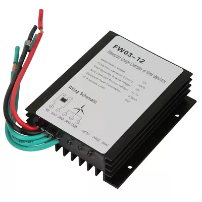 FW03-12 IP67 Waterproof 12V Wind Charge Controller Wind Generator Controller Set • $57.29