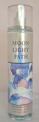 NEW  BATH & BODY WORKS MOONLIGHT PATH 8 OZ Fine Fragrance Mist Spray • $15.50