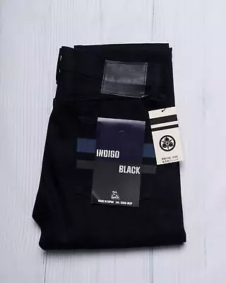 Momotaro NWT 15.7oz Selvedge Jeans Indigo Black GTB Tight Tapered 0306-IBSP 34 • $229.46