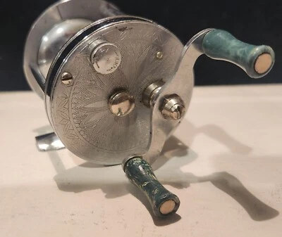 $17.50 • Buy Vintage Tough Meadow Brook  BaitCasting Fishing Reel Nicely Engraved USA