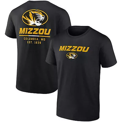 Men's Fanatics Branded Black Missouri Tigers Game Day 2-Hit T-Shirt • $29.99