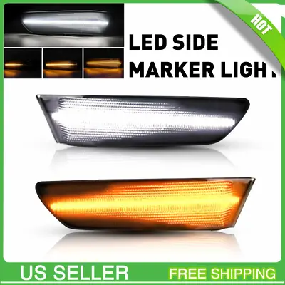 Sequential Switchback LED Side Marker Signal Lights For 03-07 Infiniti G35 Coupe • $21.99
