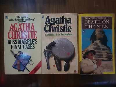 Agatha Christiex3-ElephantsCan RememberMiss Marple's Final CasesDeathontheNile • £0.99